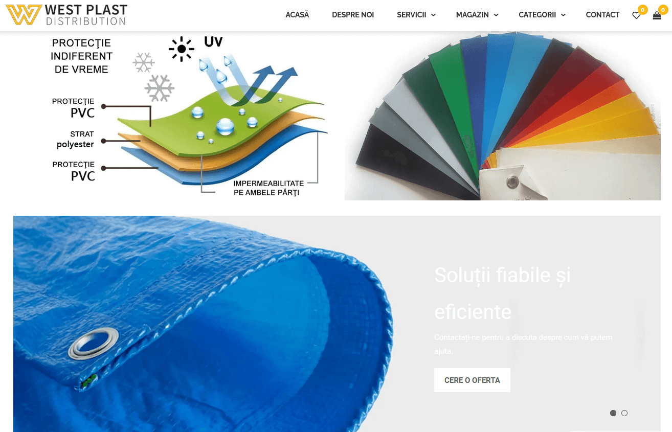 Prelate impermeabile westplastdistribution.ro - varietate mare de culori