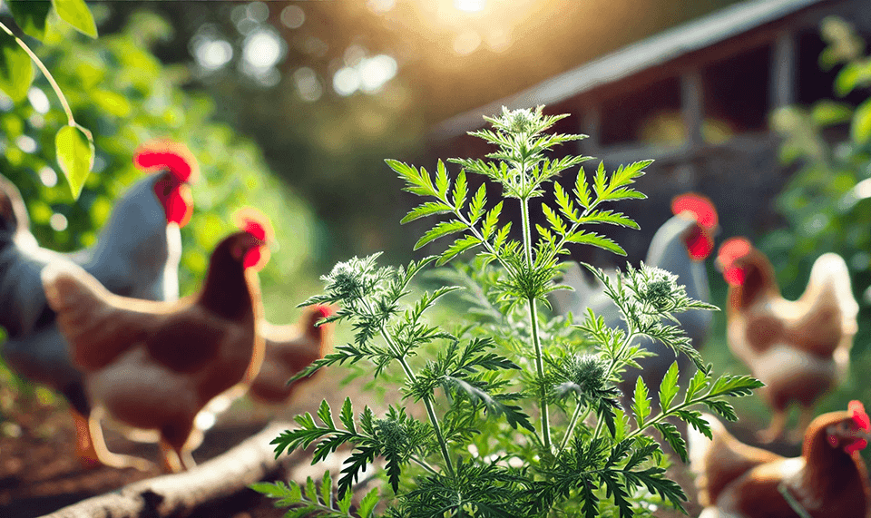 Pelin - infuzie pentru paduchii la gaini