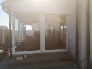 Rulouri folie transparenta cu caseta si ghidaje